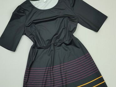 czarna sukienki maxi: Sukienka, S, stan - Dobry