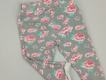 spodnie woskowane brązowe: Legginsy, 6-9 m, stan - Dobry