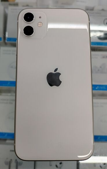 Apple iPhone: IPhone 11, 128 ГБ, White Titanium, Face ID