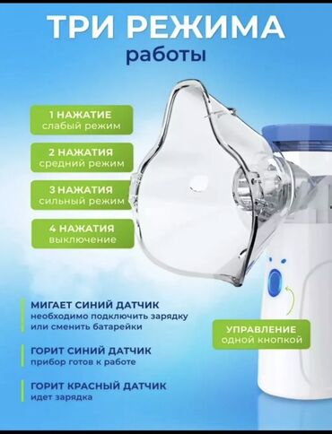 Ингаляторы, небулайзеры: Оптом и в розницу Портативный меш-небулайзер (Mesh Nebulizer) - Тип — 2