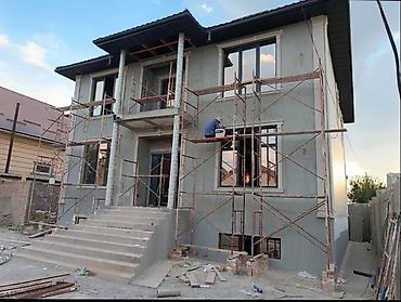 Фасадные работы: Утепление фасада | Лепнина, Рамки, Молдинг | Жидкий травертин | Пенопласт, Penoplex, Базальт Больше 6 лет опыта — 5