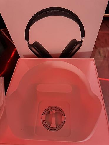 iphone max: Apple AirPods Max (Space Gray) Demək olarki işlənməyib, 4-5 dəfə — 4