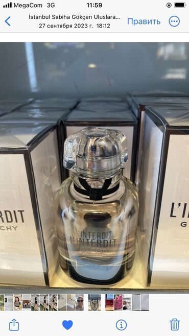 духи avon perceive: Духи Givenchy новые,куплены в Стамбул duty free за 3790