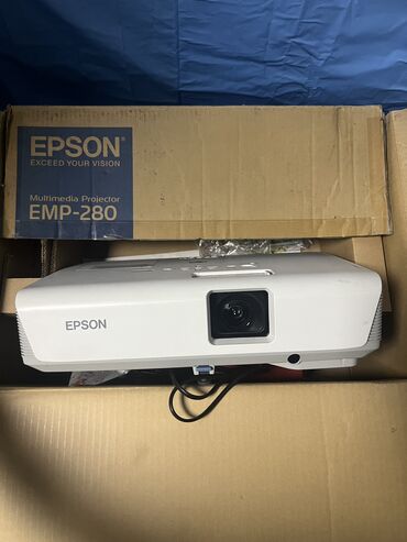 экран для проектора: Описание Epson EMP – 280 – это новый проектор, созданный специально