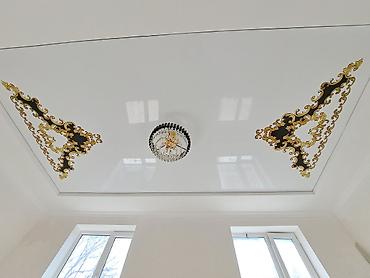Потолочные работы: Заказ алабыз натяжной потолок, пластик эшиктер жана телезелерди — 9