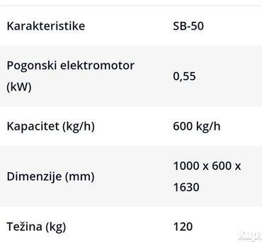Ostali kuhinjski aparati: Rotaciono sito za brasno marke MAT-ING iz Nisa, u odlicnom stanju kao — 14