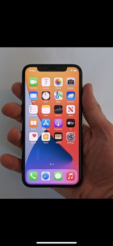 телефон кнопочный бишкек: IPhone 11 Pro, 64 ГБ, Space Gray, Чехол, Коробка, 64 %