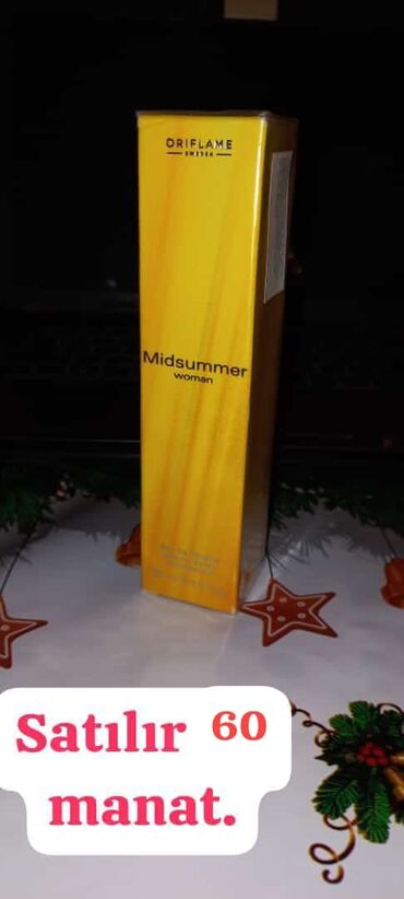 Ətriyyat: Oriflame brendinin "Dancing Lady Hypnotic Night" ətri. Bu ətir 50 ml — 82