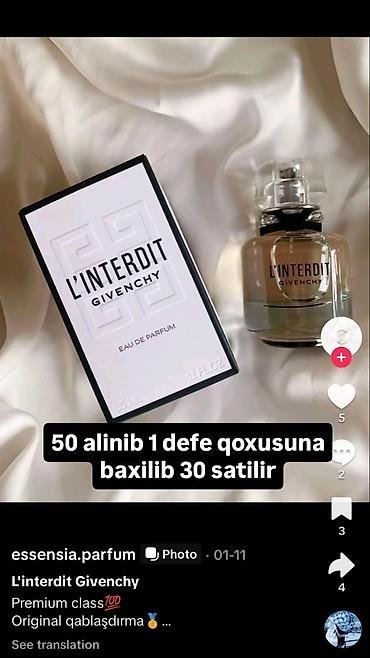 Givenchy L’Interdit Eau de Parfum – qadın ətiri - Brend: Givenchy -