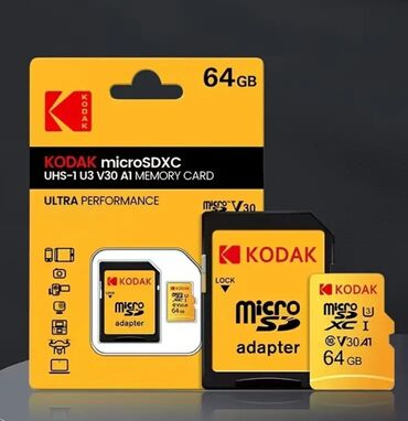 carx: KODAK brendinə məxsus YENİ TF Flash Micro SD Kartlar satılır