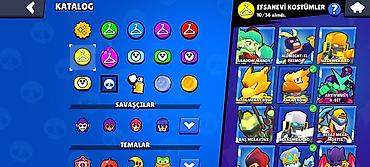 dj setup: Brawl Stars oyun hesabı – yüksək səviyyəli kolleksiya - Kupa yolu: 71 — 4