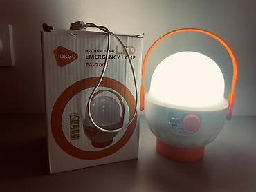 Башка жарыктандыруу: Многофункциональный LED фонарь-лампа OKGO FA-7001 - Тип: переносная — 1
