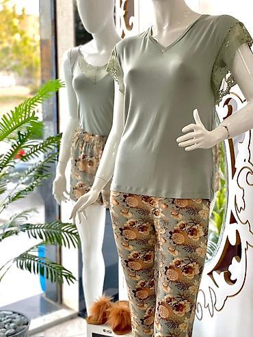 Домашние костюмы: Широкий ассортимент женских пижам халатов И мужских и детских рынок — 5