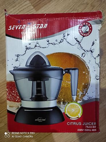 şire çeken: Seven 7 star sitrus şirə çəkən əldə — 1