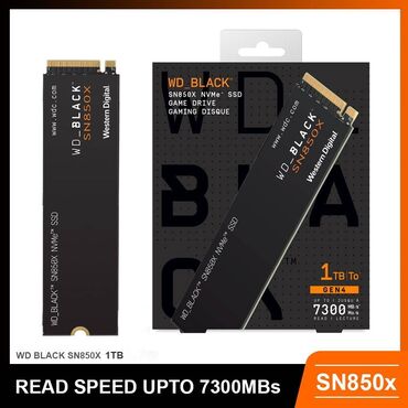 sdd: Daxili SSD disk Western Digital (WD), 1 TB, M.2, Yeni