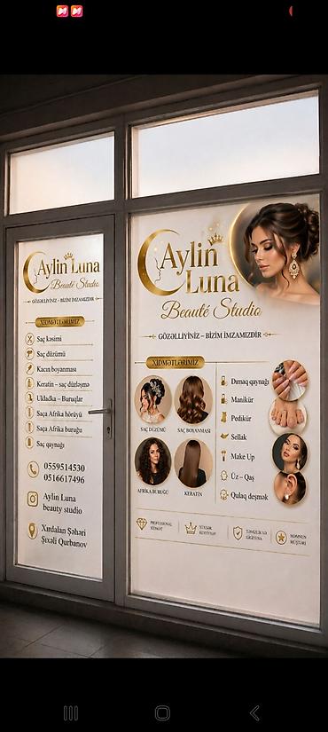 gozəllik salonu adları: Salona sac vijaz dirnaq ustasi teleb olunur — 1