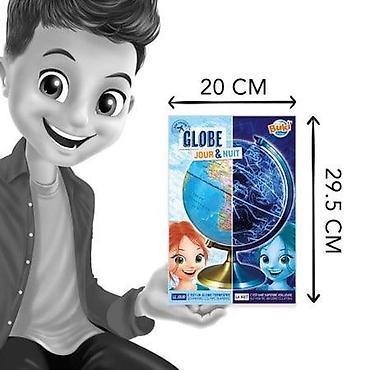 imac patike: Globus dan i noć Buki – edukativni globus koji spaja geografiju i — 1