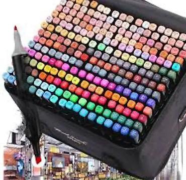 raintex jakna: Touch markeri – Mega set od 168 komada (na stanju) Profesionalni — 1