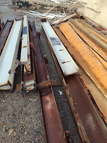 Двутавровая балка: Стальные балки/швеллера, разнокатаные, после демонтажа конструкций. - — 4