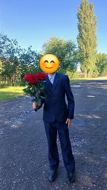 Детская одежда и обувь: Комплект, цвет - Синий, Б/у — 1