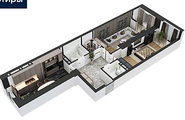 Новостройки от застройщика: Строится, Элитка, 3 комнаты, 98 м² — 7