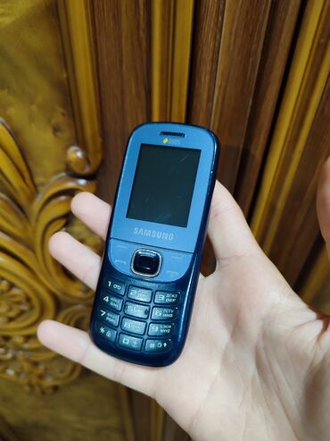 telfon satisi: Samsung E2222 Duos, rəng - Mavi, Düyməli, İki sim kartlı