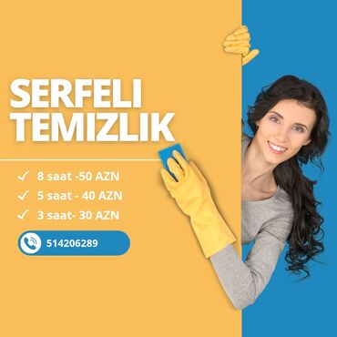 Təlim, kurslar: Təmizlik | Ofislər, Mənzillər, Evlər | Gündəlik təmizlik