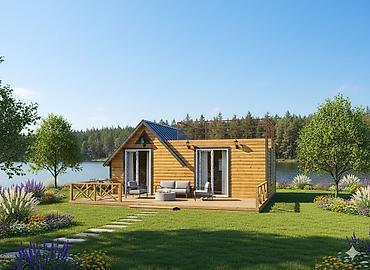 Taxtalar: Həyat evi. Taşınabilən taxta karkaslı ev – modul tiny house - Korpus — 11