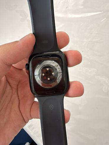 Smart saatlar: Apple watch 10/46 mm Jet black,ideal veziyyetde 96 pil.Magazalar — 2