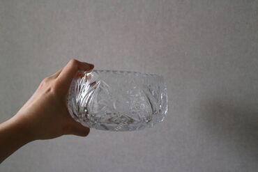 Вазы: Винтажные хрустальные вазы ( нюанс: у каждой скол на горлышке) — 26