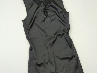 czarna rozkloszowana sukienki na wesele: Dress, L (EU 40), condition - Very good