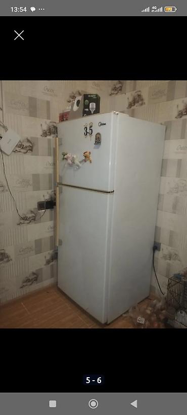 mini soyuducu: İşlənmiş 2 qapılı Midea Soyuducu Satılır, rəng - Ağ — 2