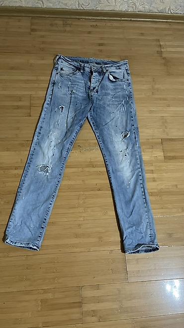cins pencek: Dsquared 2 Kişi Üçün Şalvar 52 razmer Originaldı qət təzədi — 1