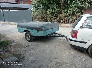 домик на колесо: Прицеп, Тентованный