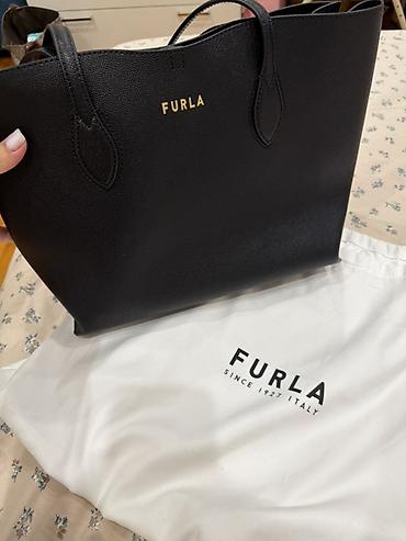 pari: Сумка Furla + кошелёк Karl Lagerfeld - Сумка Furla, черная — 2