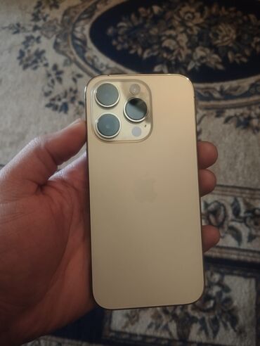 q7 gold macun: IPhone 14 Pro, 128 GB, Qızılı, Zəmanət, Simsiz şarj, Face ID