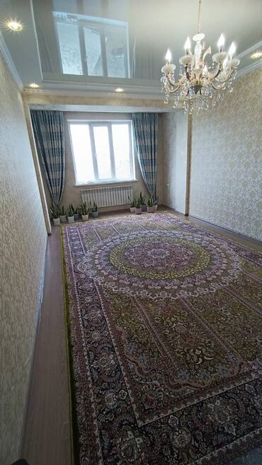 квартира в балыкчы: 3 комнаты, Агентство недвижимости, Без подселения, С мебелью полностью