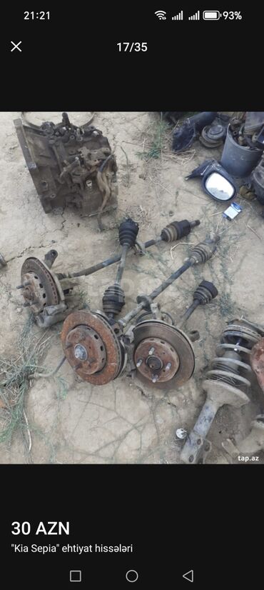 Digər kuzov detalları: Kia Sephia — 8