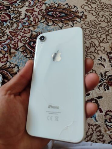 игровой ноутбук купить бишкек: IPhone Xr, Колдонулган, 64 ГБ, Ак, Заряддоочу түзүлүш, Коргоочу айнек, Каптама, 80 %