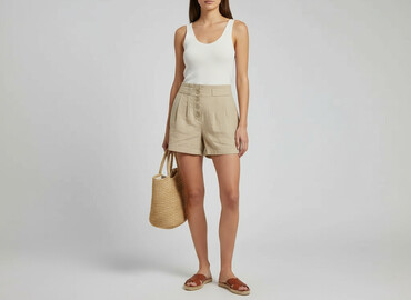 kapcie do froterowania: Everme, Shorts for women, size M