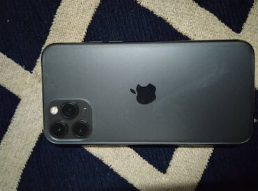 купить игровой ноутбук бу: IPhone 11 Pro, Колдонулган, 256 ГБ, Старлайт, Заряддоочу түзүлүш, Каптама, 82 %