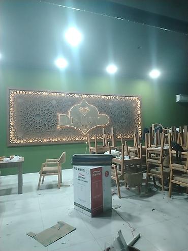 Dekorativ LED işıqlı panel – “DIAMOND” loqolu - Məkanların daxili və