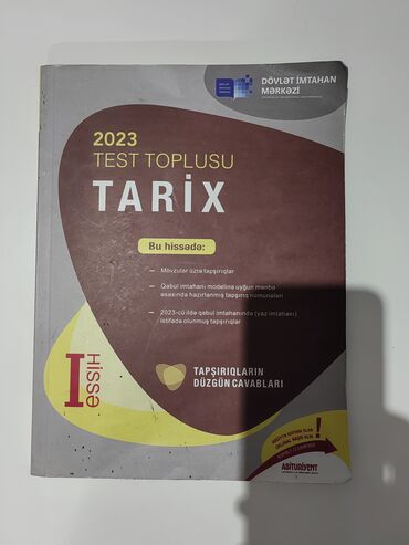 Tarix Toplu 1 ci hissə 2023