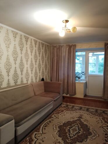 снять квартиру в заре: 2 бөлмө, 43 кв. м, 104-серия, 3 кабат, Евроремонт