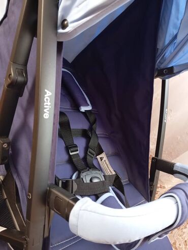 Коляски: Коляска, цвет - Голубой, Новый — 5