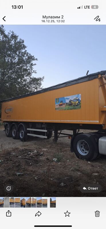 Qoşqular: 40 kub furgon yarımqoşqu — yaxşı işlək vəziyyətdə Satılır etibarlı — 10