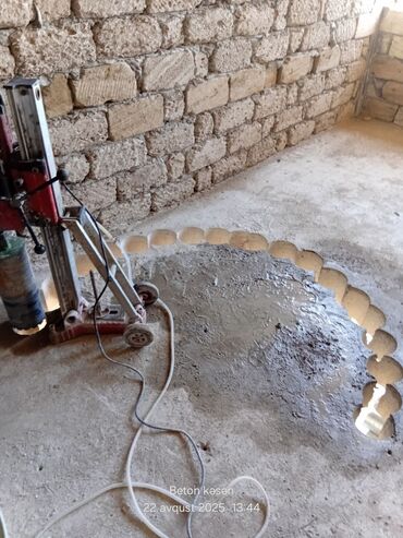 Beton işləri: Beton kəsmə beton deşmə xidməti Karot - HILTI DD 200 / 350 ilə 25 ° — 7