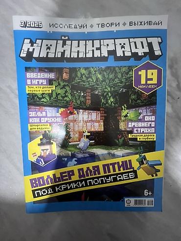 пыль: Журналы «Майнкрафт» (серия «Исследуй • Твори • Выживай»), выпуски за — 6
