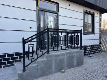 Готовые перила: Готовые перила, Материал: Металл, Для лестницы, Новый — 1