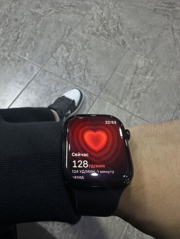 айфон чысы: Apple watch 10 Смарт-часы с прямоугольным экраном Особенности: -